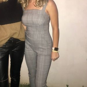 Grey jumpsuit